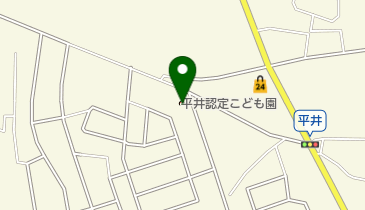 鹿嶋市立平井認定こども園の地図画像