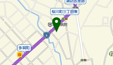 諏訪かおる幼稚園の地図画像