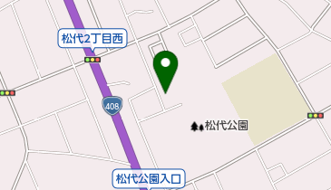 つくば市立松代幼稚園の地図画像