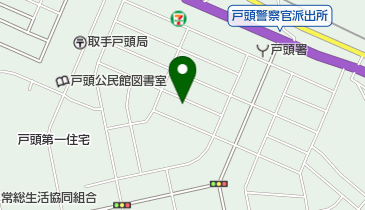 認定こども園戸頭幼稚園の地図画像