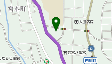 常陸太田市立太田進徳幼稚園の地図画像