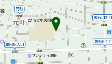 ひたちなか市立東石川幼稚園の地図画像