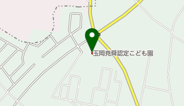 玉岡尭舜認定こども園の地図画像
