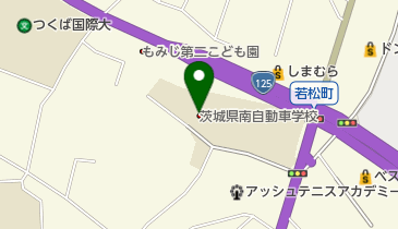 茨城けんなん自動車学校の地図画像