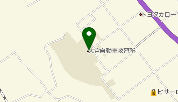 大宮自動車教習所の地図画像