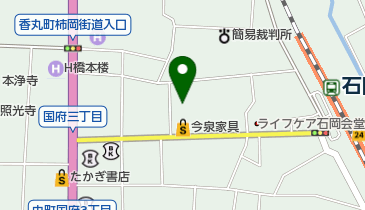 茨城理容美容専門学校の地図画像