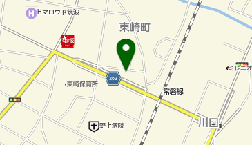 筑波保育医療専門学校の地図画像