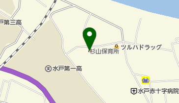 水戸市立杉山保育所の地図画像