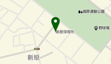 水戸市立新原保育所の地図画像