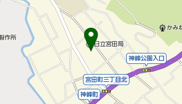 日立市かみね保育園の地図画像