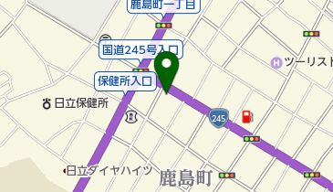 日立市かみちょう保育園の地図画像