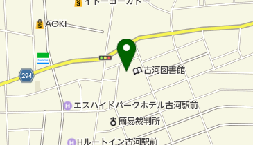 古河市立第二保育所の地図画像