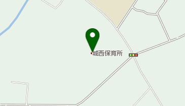 結城市立城西保育所の地図画像