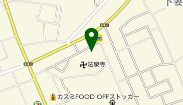 法泉寺保育園の地図画像