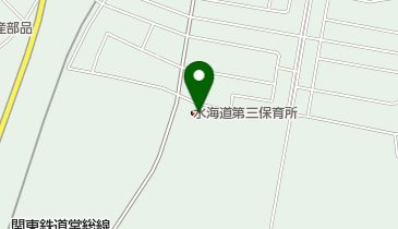 常総市水海道第三保育所の地図画像