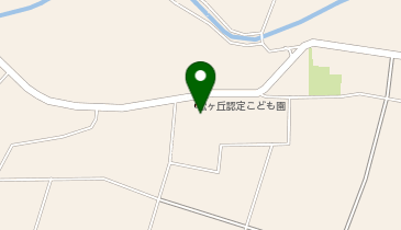 松ヶ丘認定こども園の地図画像