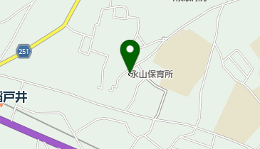 取手市立永山保育所の地図画像