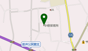 坂東市立認定こども園ふたば中根保育所の地図画像