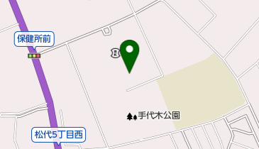 つくば市立手代木南保育所の地図画像