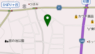 那珂市菅谷保育所の地図画像