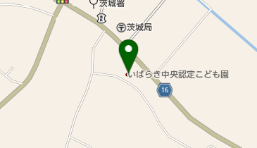 いばらき中央認定こども園の地図画像
