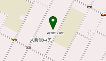 大野原保育所の地図画像