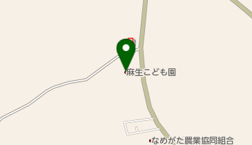 麻生こども園の地図画像