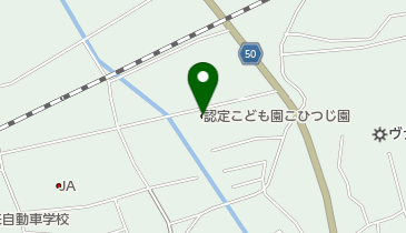 認定こども園こひつじ園の地図画像