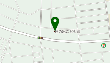 日の出こども園の地図画像