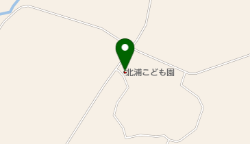 北浦こども園の地図画像