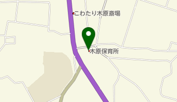 美浦村立木原保育所の地図画像