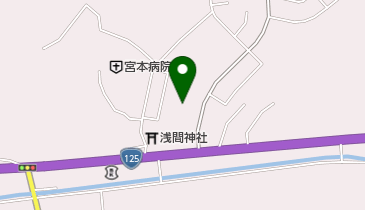 幸田保育園の地図画像