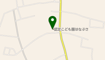 認定こども園はなぶさの地図画像