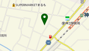 中央保育園の地図画像