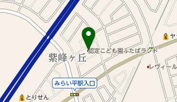 認定こども園ふたばランドの地図画像