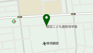 認定こども園慈母学園の地図画像