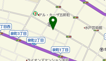 泉町保育園の地図画像