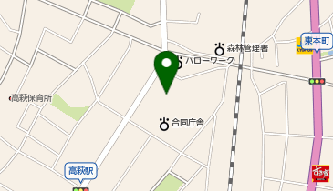 高萩市立たかはぎ認定こども園の地図画像