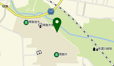 常磐大学こども園の地図画像