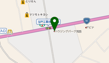 ハウジングパーク筑西の地図画像