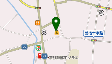 スーパータイヨー江戸崎店の地図画像