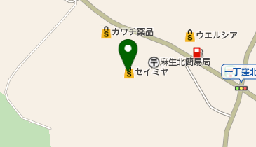 セイミヤモール麻生店の地図画像