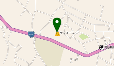 サンユーストアー秋山店の地図画像