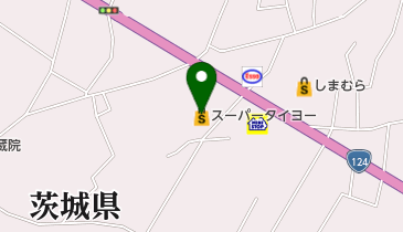 スーパータイヨー波崎店の地図画像