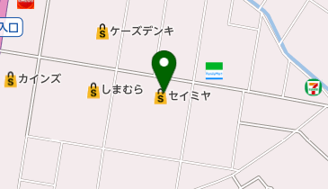 セイミヤ神栖店の地図画像