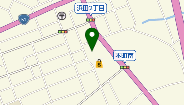 TAIRAYA浜田店の地図画像