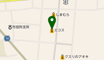 TAIRAYA明野店の地図画像