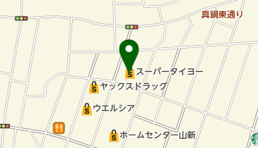 スーパータイヨー土浦店の地図画像