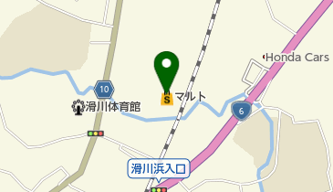 マルト日立SC滑川店の地図画像