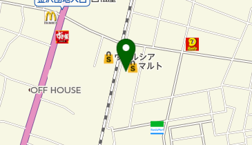 マルト日立東金沢店の地図画像